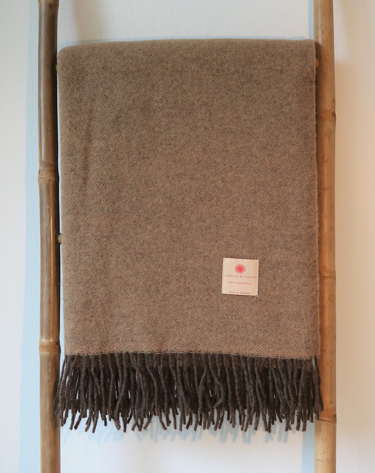 Merino Wolle Tagesdecke warm und weich